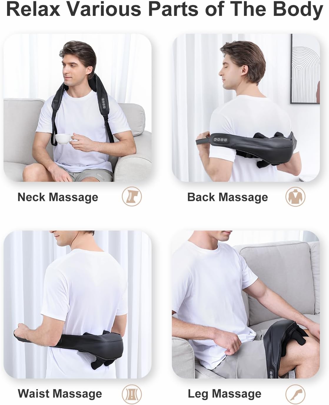 Core Comfort™ 6-Node Cordless Massager