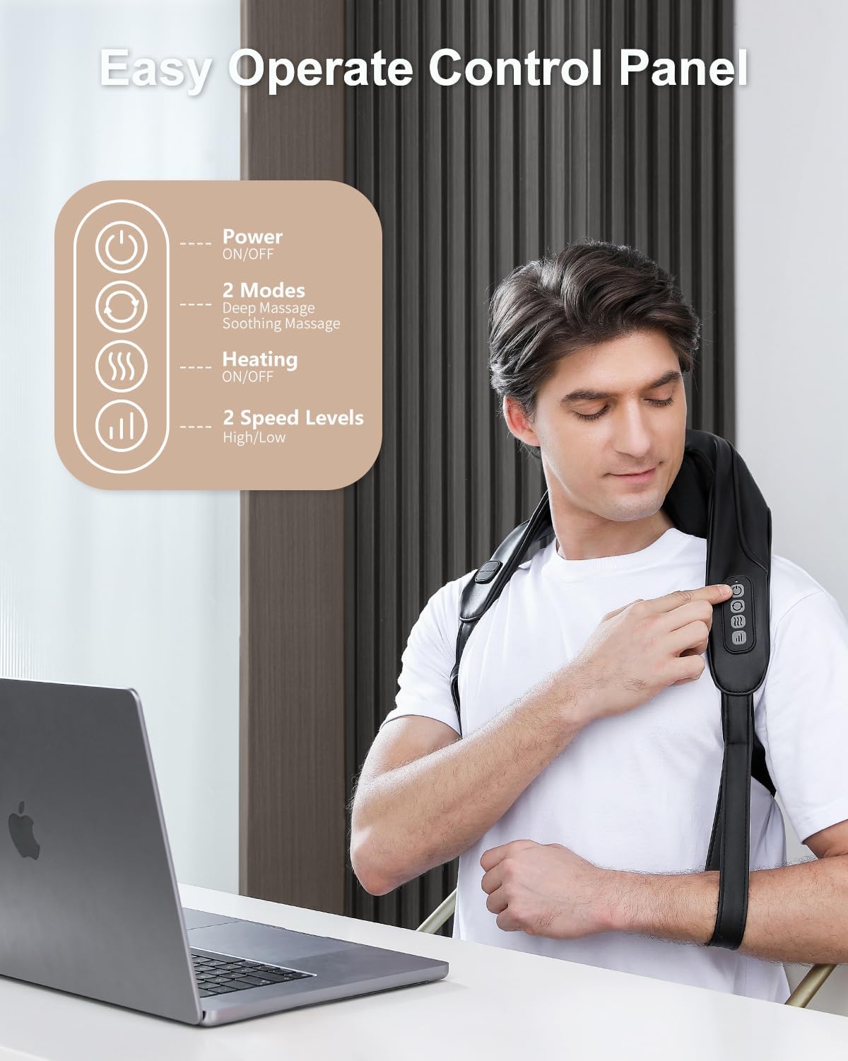 Core Comfort™ 6-Node Cordless Massager